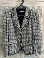 NIEUW! Kolbert Basler blauw geruit met siernaden 44, Kleding | Dames, Blauw, Nieuw, Ophalen of Verzenden, Jasje