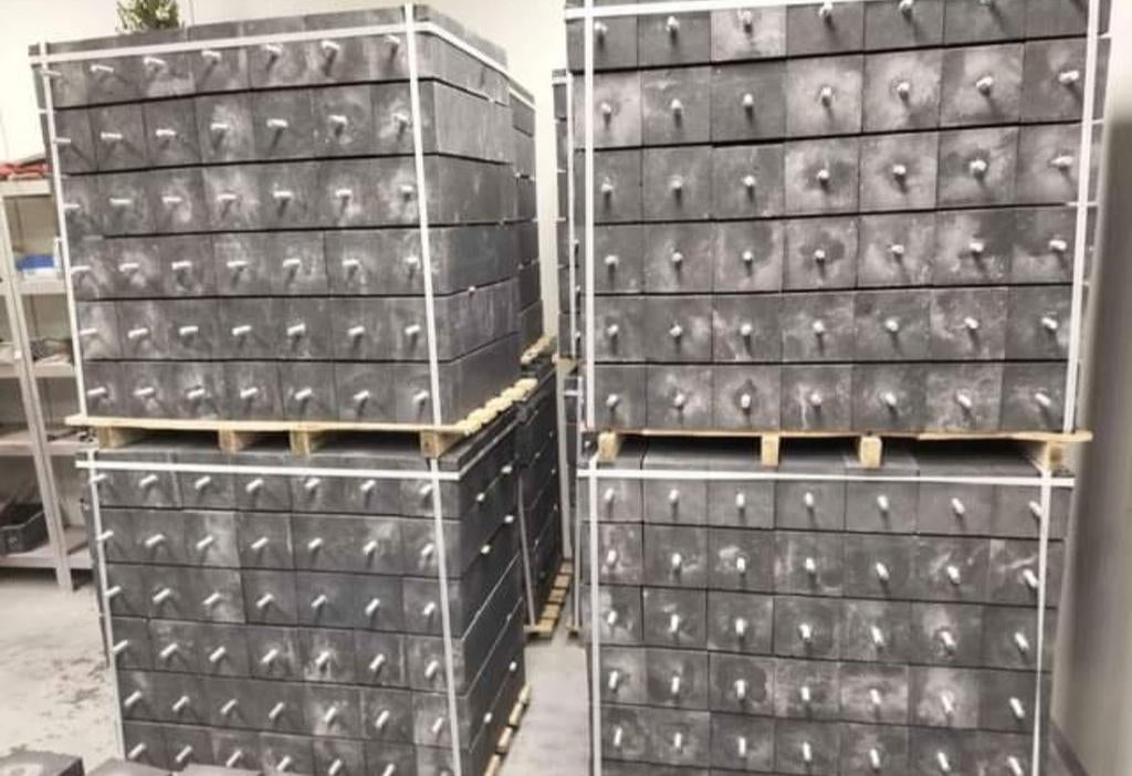 De goedkoopste Betonpoeren 15x15x60, Ophalen, Minder dan 25 mm, Nieuw, Plank