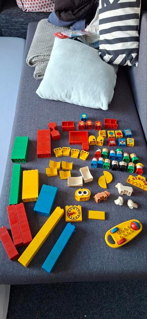 Vintage Duplo Set uit de jaren 80, Kinderen en Baby's, Speelgoed | Duplo en Lego, Gebruikt, Duplo, Losse stenen, Ophalen of Verzenden