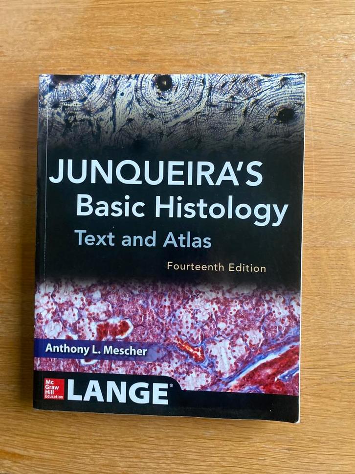 Junqueira's Basic Histology, 14e editie, Boeken, Studieboeken en Cursussen, Zo goed als nieuw, WO, Gamma, Ophalen of Verzenden
