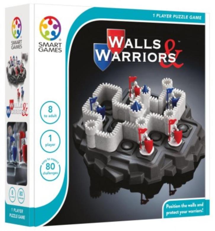 SmartGames: Walls & Warriors, Hobby en Vrije tijd, Gezelschapsspellen | Overige, Nieuw, Ophalen of Verzenden