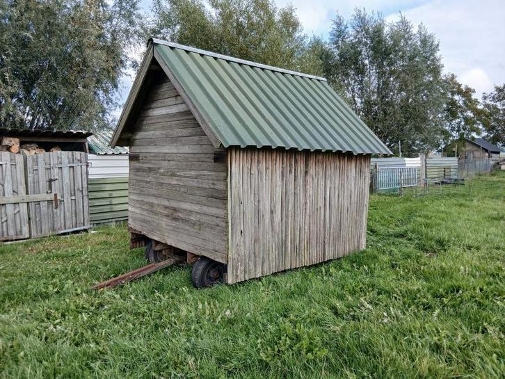 Te koop nette schuilhut nachthok voor schapen geiten, Dieren en Toebehoren, Hondenhokken, 100 cm of meer, 110 cm of meer, Ophalen