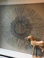 Paneel japandi schilderij organisch taupe groot xxl modern, Huis en Inrichting, Ophalen, LA, Zo goed als nieuw, Nvt