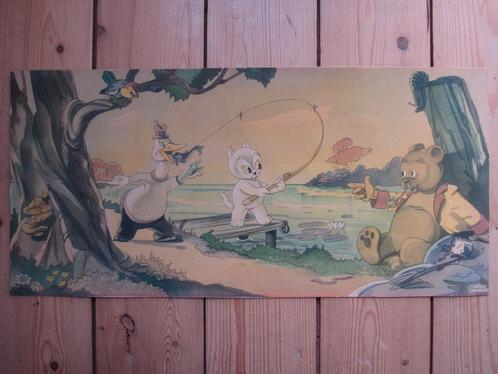 Tom Poes en Heer Bommel met Wammes (wandplaat 1943), Boeken, Stripboeken, Eén stripboek, Verzenden
