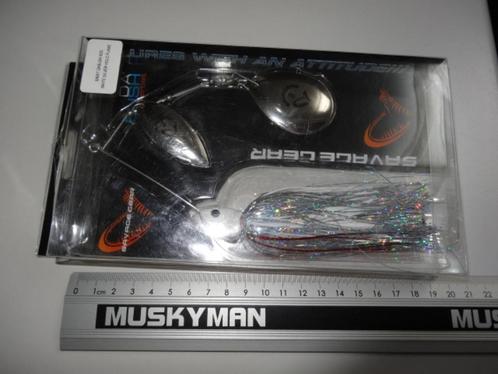 Kunstaas: Savage Gear Da'Bush Spinnerbaits 19 cm 42 gram, Watersport en Boten, Hengelsport | Roofvissen, Nieuw, Overige typen
