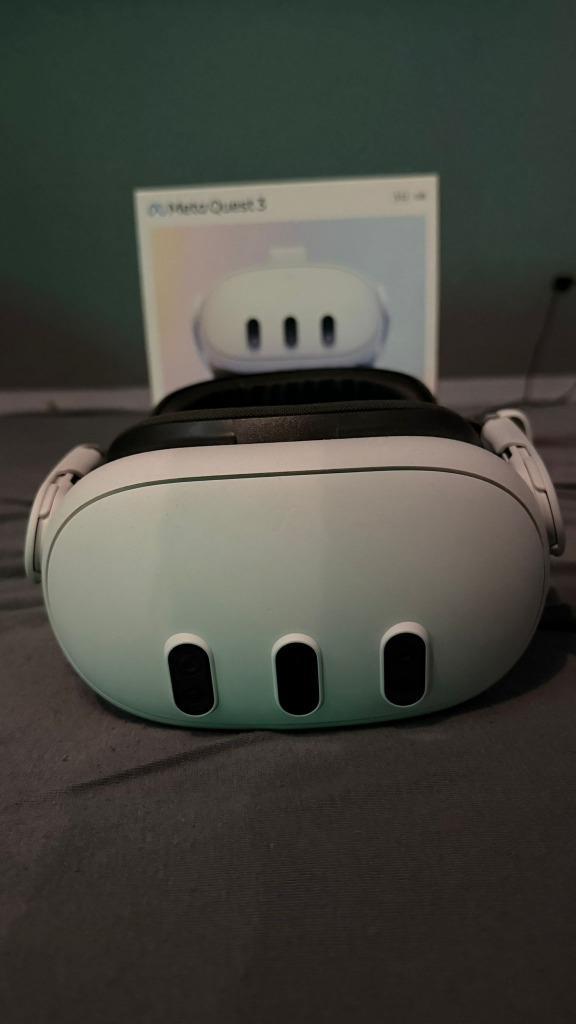 Meta Quest 3 512GB + BOBOVR E3 Head Strap, Spelcomputers en Games, Virtual Reality, Zo goed als nieuw, Overige platformen, VR-bril