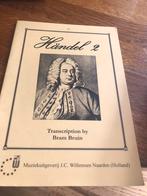 Handel 2 bladmuziek noten, Muziek en Instrumenten, Bladmuziek, Ophalen of Verzenden, Zo goed als nieuw