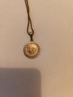 John F. Kennedy Vintage antieke ketting hanger, Ophalen of Verzenden, Gebruikt, Met hanger