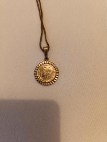 John F. Kennedy Vintage antieke ketting hanger  beschikbaar voor biedingen