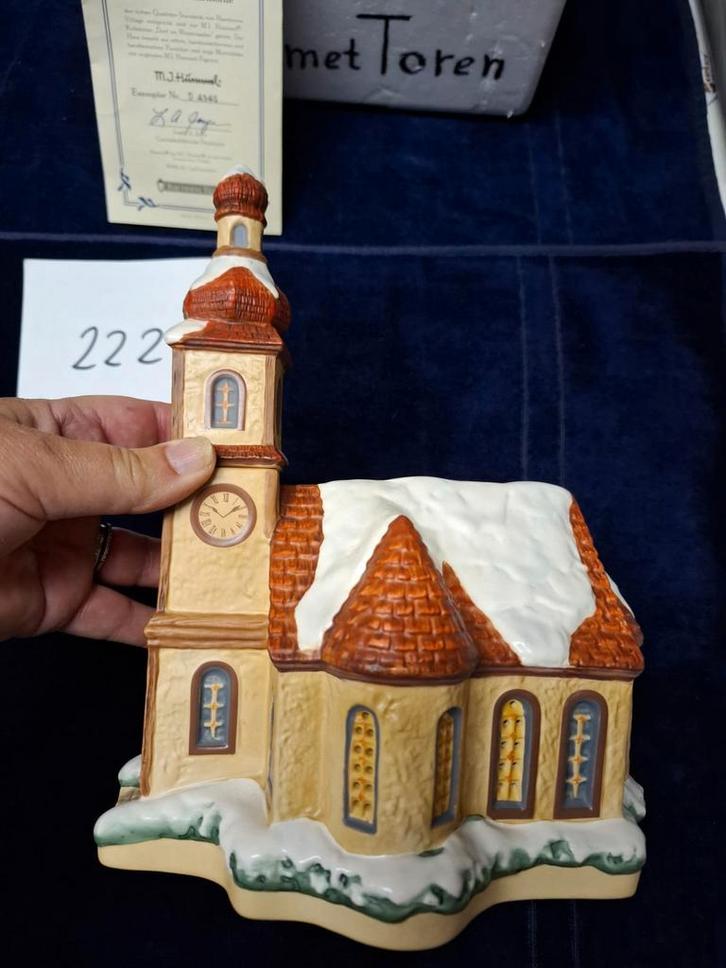 Hummel Himmlische Harmonie Kersthuisje, Antiek en Kunst, Antiek | Porselein, Ophalen