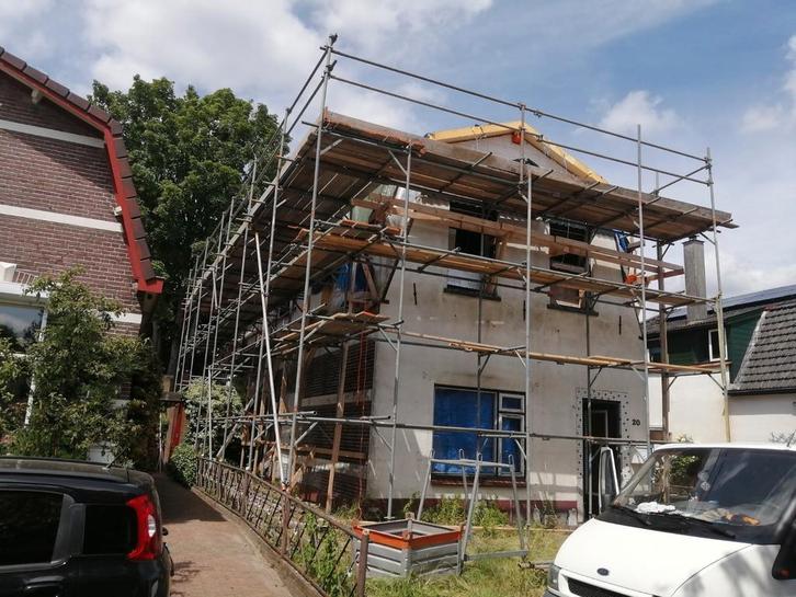 Te huur steiger bouwlift schroefstempels, Doe-het-zelf en Verbouw, Steigers, Zo goed als nieuw, 5 meter of hoger, Ophalen