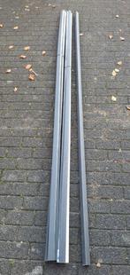 Nieuw antraciet vast hoek profiel t.b.v. HDM gevelbekleding, Ophalen, Nieuw