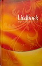 Liedboek -rood/geel, Ophalen of Verzenden, Gelezen