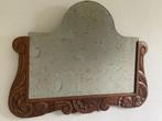 Art nouveau wandspiegel rond 1920, Ophalen of Verzenden, Overige vormen, 50 tot 100 cm, Minder dan 100 cm