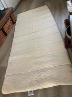 Prima matras beschermer onderlegger 100 zuiver scheerwol, Eenpersoons, Ophalen of Verzenden, Grijs, Deken of Dekbed