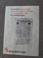 Originele pagina Gelderlander, Ophalen of Verzenden
