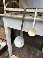 Oude opscheplepels, Antiek en Kunst, Antiek | Emaille, Ophalen of Verzenden