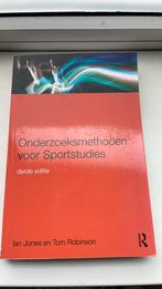 Onderzoeksmethoden voor Sportstudies, Overige wetenschappen, Ian jones, Ophalen of Verzenden, Zo goed als nieuw