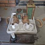 Kandelaars en Dienblad Decoratie Set, Ophalen, Gebruikt