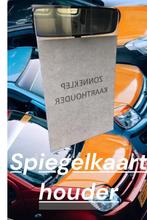 Spiegelkaarthouder zonneklep, Ophalen