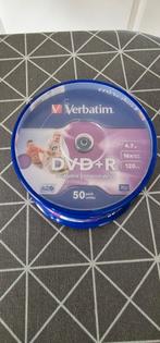 Beschrijfbare DVD+R van Verbatim, 50 stuks, Ophalen, Nieuw, Dvd