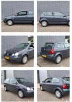 Volkswagen Polo 1.4 2005, Auto's, Voorwielaandrijving, 4 cilinders, Blauw, Origineel Nederlands