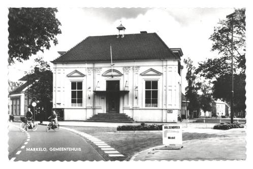977085 Markelo Ov 1971 Gemeentehuis Nette oude kaart, Verzamelen, Ansichtkaarten | Nederland, Ongelopen, Overijssel, 1960 tot 1980