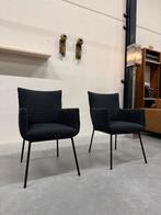 2 Nieuw HE Design Dora Stoelen Fabric stof Eetkamerstoel, Huis en Inrichting, Stoelen, Twee, HE Design, Nieuw, Ophalen of Verzenden