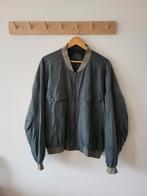Vintage zijden bomberjack maat M/L, Maat 42/44 (L), Ophalen of Verzenden, Vintage, Gedragen