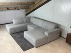 GRATIS LEVERING Z.G.A.N U-bank Grijs 330x220x170 GEREINIGD, Hoekbank, 300 cm of meer, Ophalen of Verzenden, Zo goed als nieuw
