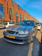 Saab 9-3 2.8 Turbo V6 Cabriolet 2006 Grijs, Auto's, Saab, Cabriolet, Leder, Handgeschakeld, Particulier