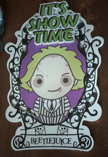 Beetlejuice - Decoratiebord - Tim Burton - Halloween beschikbaar voor biedingen
