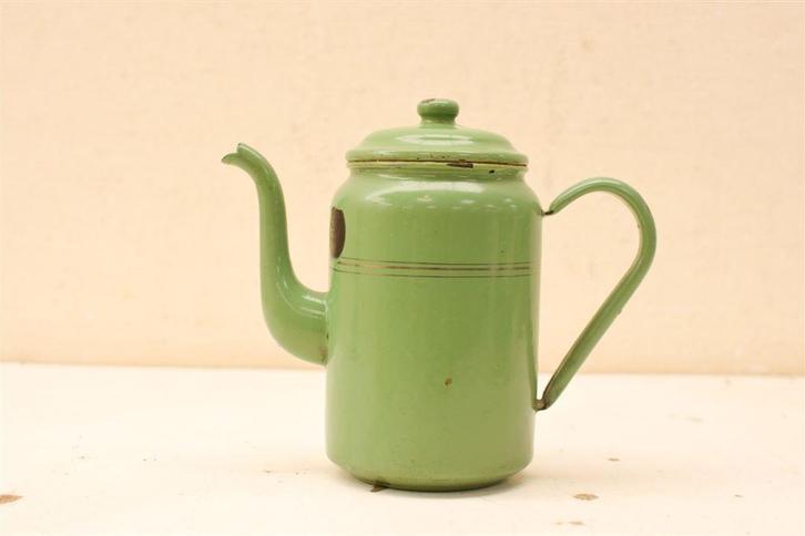 Emaille Koffiepot 46586, Antiek en Kunst, Antiek | Emaille, Ophalen of Verzenden