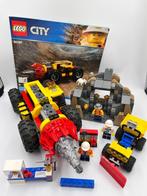 LEGO City 60186 Mining Heavy Driller, Kinderen en Baby's, Speelgoed | Duplo en Lego, Ophalen of Verzenden, Gebruikt, Complete set
