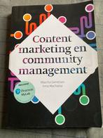 Mascha Gerretsen - Contentmarketing en community management, Boeken, Ophalen of Verzenden, Zo goed als nieuw, Mascha Gerretsen; Irma Machielse