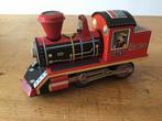 Blikken speelgoed tin toys trein locomotief, Antiek en Kunst, Antiek | Speelgoed, Ophalen of Verzenden