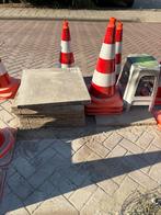 Beton tegels 60x60, Doe-het-zelf en Verbouw, Ophalen, Zo goed als nieuw, Vloertegels, 60 cm of meer