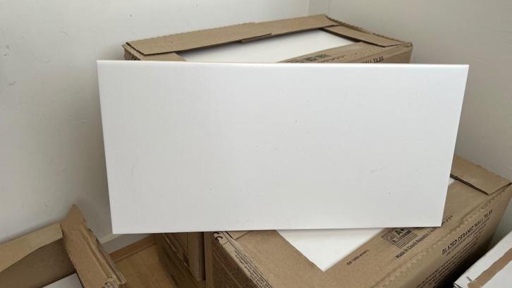 Rako wit mat wandtegels 20 x 40, Doe-het-zelf en Verbouw, Tegels, Nieuw, Wandtegels, Keramiek, 20 tot 40 cm, 20 tot 40 cm, 5 tot 10 m²