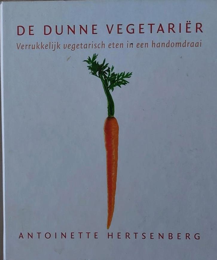 A. Hertsenberg - De dunne vegetariër, Boeken, Kookboeken, Zo goed als nieuw, Vegetarisch, Ophalen of Verzenden