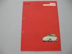FT 726 FIAT 500. folder., Ophalen of Verzenden, Zo goed als nieuw, Overige merken