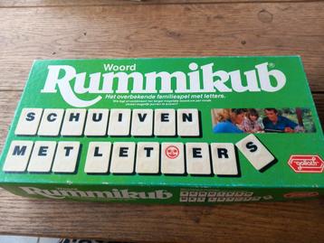 Woord rummikub schuiven met letters goliath beschikbaar voor biedingen