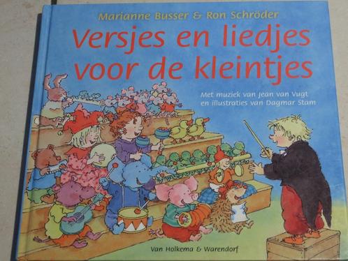 Versjes en Liedjes voor de kleintjes / Marianne Busser Ron S, Boeken, Kinderboeken | Kleuters, Zo goed als nieuw, Fictie algemeen