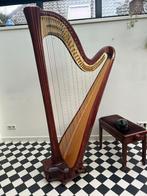 Salvi Daphne 47SE Pedaalharp – Mahonie (Nr. 16289), Muziek en Instrumenten, Ophalen, Gebruikt