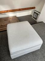 Ikea hocker grijs, Ophalen of Verzenden, Zo goed als nieuw, 75 tot 100 cm, Stof
