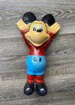 Houten micky mouse, Verzamelen, Disney, Mickey Mouse, Ophalen of Verzenden, Zo goed als nieuw, Beeldje of Figuurtje