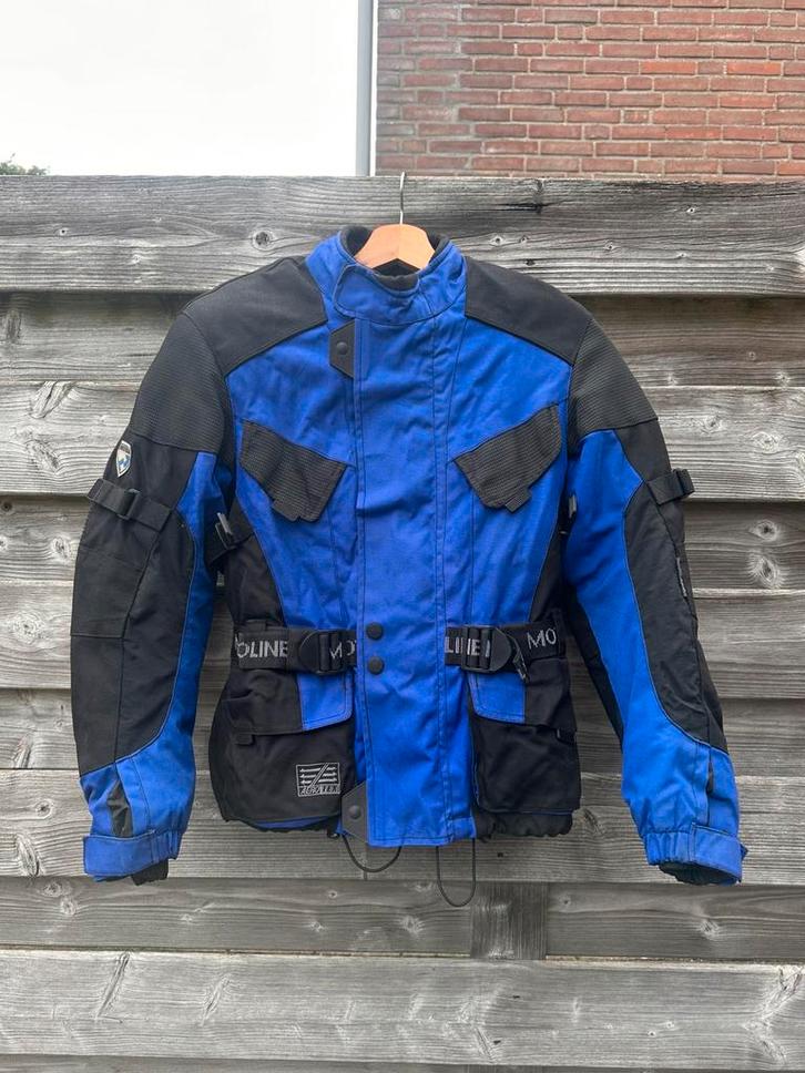 Motorjas kind XS - Motoline, Motoren, Kleding | Motorkleding, Jas | textiel, Kinderen, Tweedehands, Ophalen of Verzenden