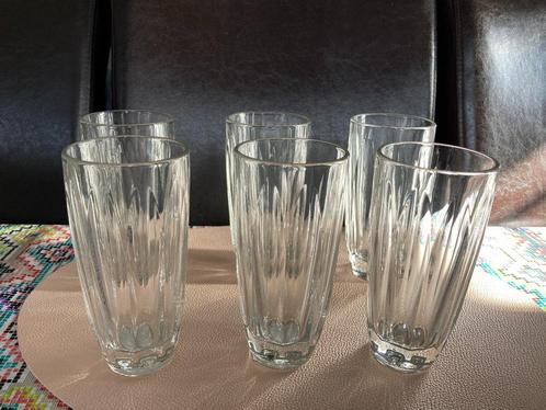 La Rochère France | 6 Boudoir water glazen | 15 cm 220 ml, Huis en Inrichting, Keuken | Servies, Zo goed als nieuw, Glas of Glazen