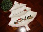Masons mason christmas village kerst grote kertboomschaal, Huis en Inrichting, Keuken | Servies, Ophalen of Verzenden, Zo goed als nieuw