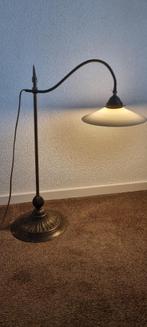 Vintage Brons Bankierslamp, Ophalen of Verzenden