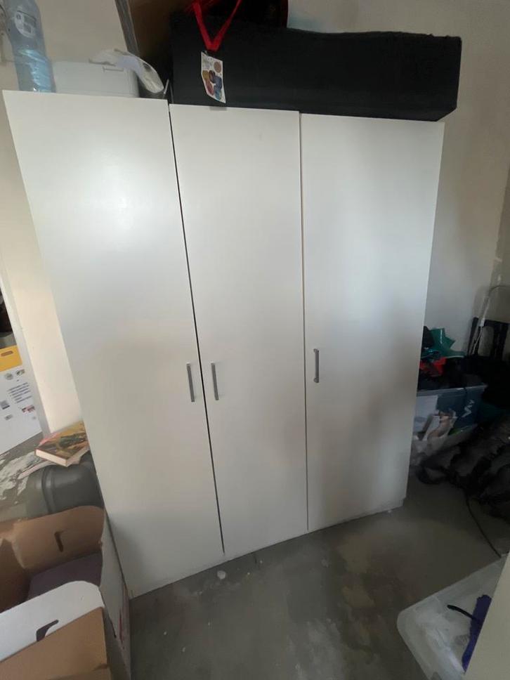 Ikea Pax Forsand 3-deurskast - 150x60x201 cm, Huis en Inrichting, Kasten | Kledingkasten, Gebruikt, 200 cm of meer, 100 tot 150 cm